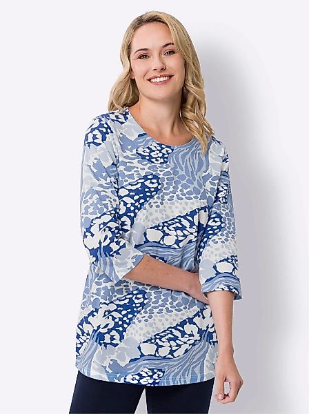 Classic Basics Longshirt "Rundhals-Shirt" 1 Stk. tlg. günstig online kaufen