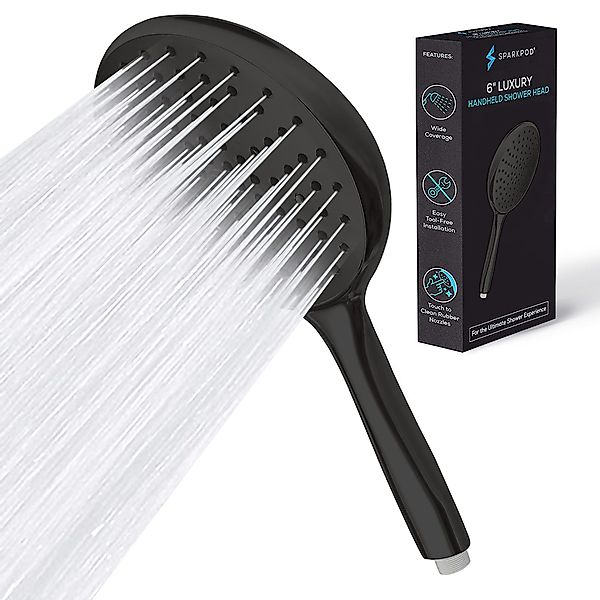 sparkpod Handbrause XXL Regendusche Hochdruck Handbrause günstig online kaufen