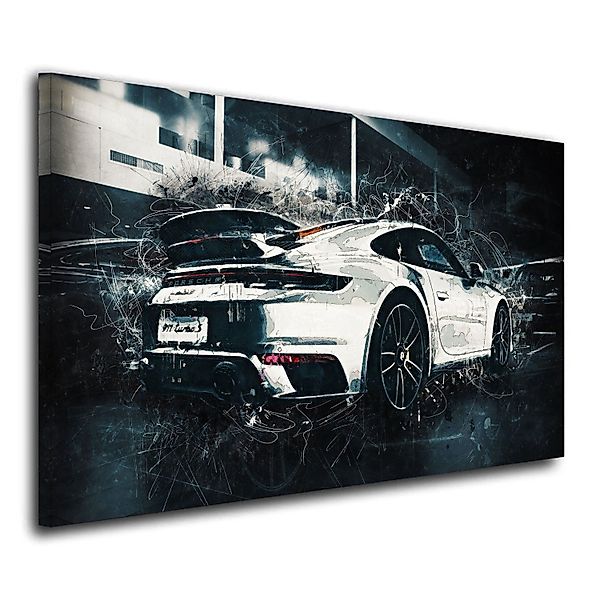 Artedinoi Leinwandbild Auto Sportwagen 911 Pop günstig online kaufen