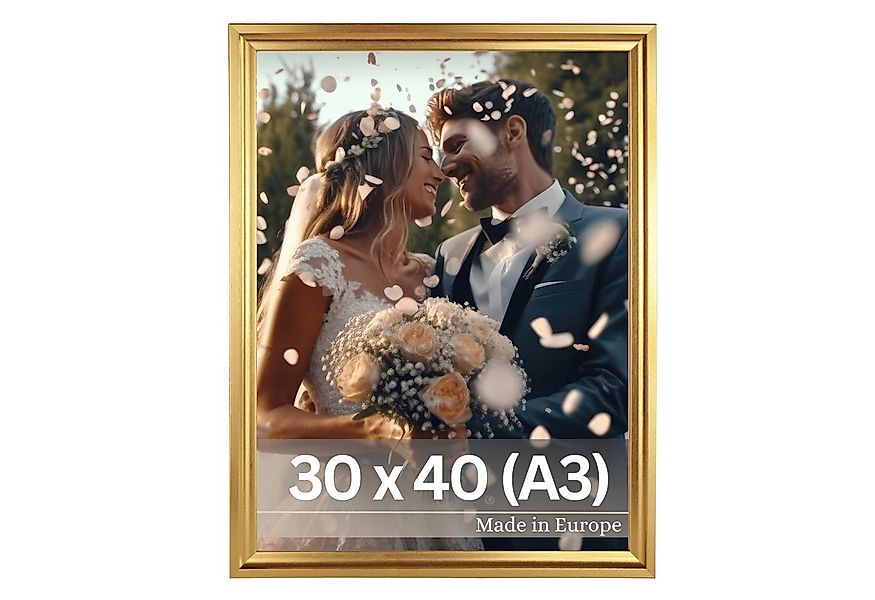 Victor (Zenith) Bilderrahmen Renoir, Bilderrahmen 30x40 cm Gold A3, Bilderr günstig online kaufen