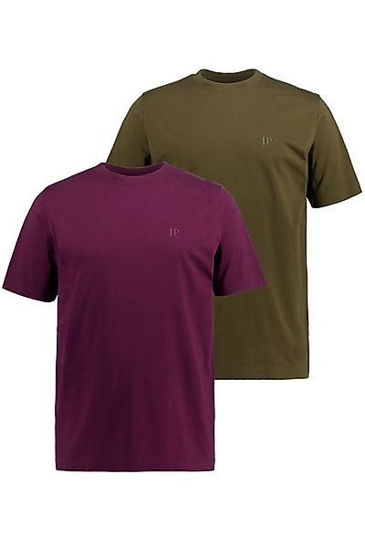 JP1880 T-Shirt T-Shirts Basic 2er-Pack Rundhals bis 8XL (2-tlg) günstig online kaufen