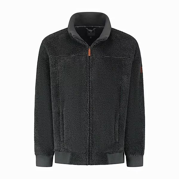 MGO Strickjacke MGO Charles Cardigan Men Grey L günstig online kaufen