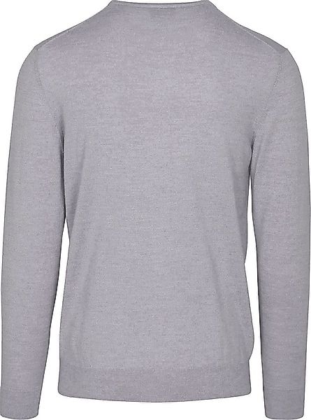 Profuomo Pullover Merinowolle Grau - Größe XXL günstig online kaufen