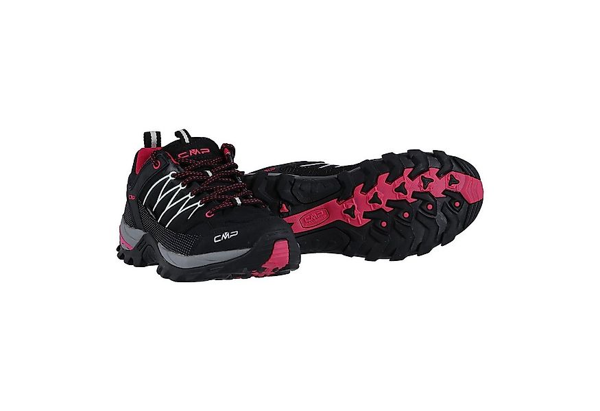 CMP Rigel Low WP (Trekking, wasserdicht) schwarz/magenta Damen Wanderschuh günstig online kaufen