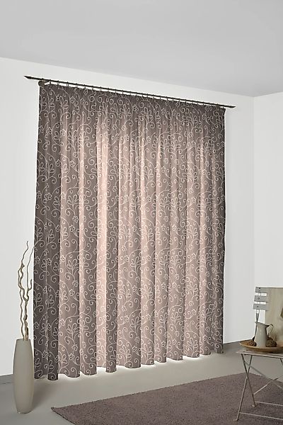 Wirth Vorhang "Daniela" Kräuselband 1 Stk. tlg. günstig online kaufen
