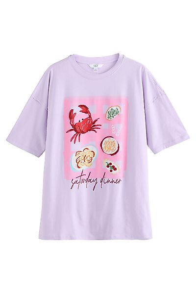 Next T-Shirt Relaxed Fit T-Shirt mit günstig online kaufen