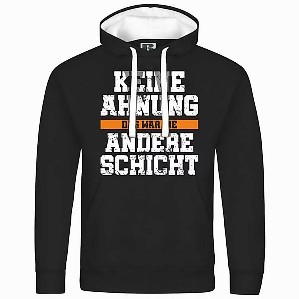 deinshirt Kapuzenpullover Herren Kapuzenpullover KEINE AHNUNG das war die a günstig online kaufen