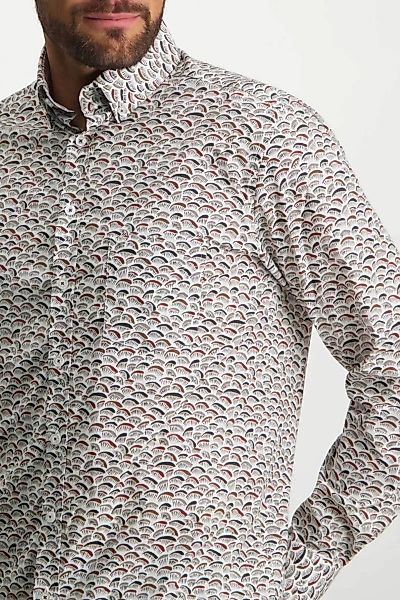 State Of Art Hemd Druck Rot - Größe M günstig online kaufen