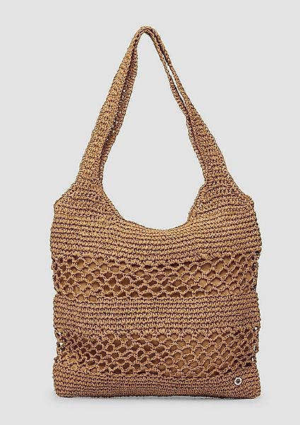s.Oliver Schultertasche Tasche, Shopper aus Raffia günstig online kaufen