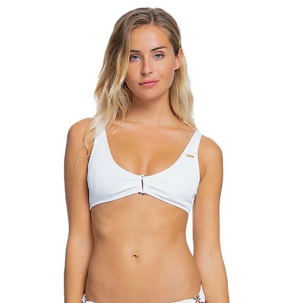 Roxy Minf Of Freedom New Elongated Bralette Bikini Oberteil 2XL Bright Whit günstig online kaufen