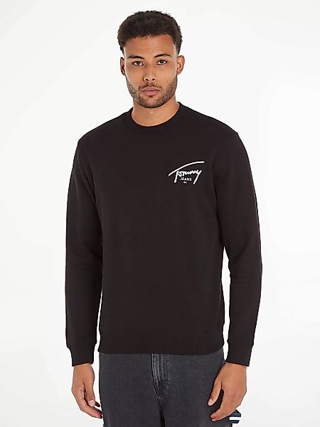 Tommy Jeans Plus Sweater "TJM REG ENTRY GRAPHIC CREW EXT", Große Größen mit günstig online kaufen