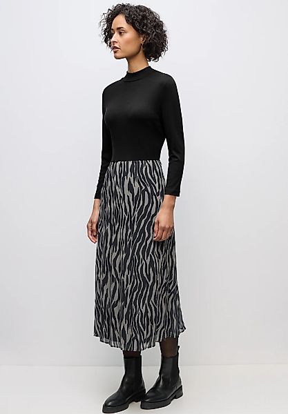 STREET ONE Midikleid, mit Zebramuster günstig online kaufen