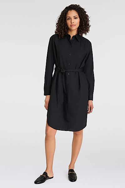 BOSS ORANGE Blusenkleid "Delegant Premium Damenmode" Eingrifftaschen mit Ta günstig online kaufen