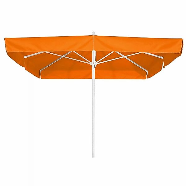 Schneider Marktschirm Quadro 300 cmx 300 cm Orange mit Seilzugmechanik günstig online kaufen