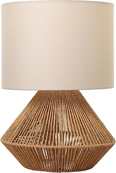 OTTO home Tischleuchte Hörvik, ohne Leuchtmittel, Tischlampe mit Sisal Schn günstig online kaufen