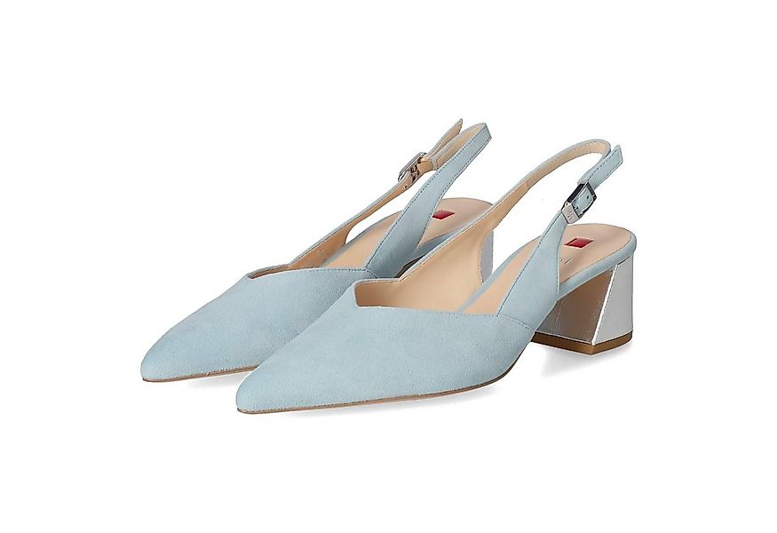 Högl Högl 11046183300 Damen Rauleder hellblau Slingpumps günstig online kaufen