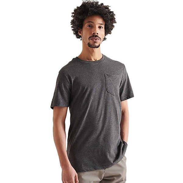 Superdry Authentic Cotton Kurzarm T-shirt XL Charcoal Marl günstig online kaufen