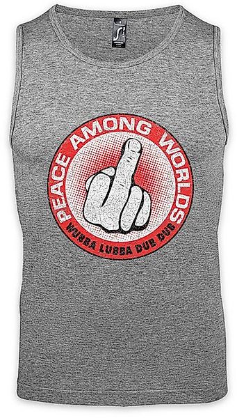 Urban Backwoods Tanktop Peace Among Worlds Ärmelloses T-Shirt Rick Sanchez günstig online kaufen