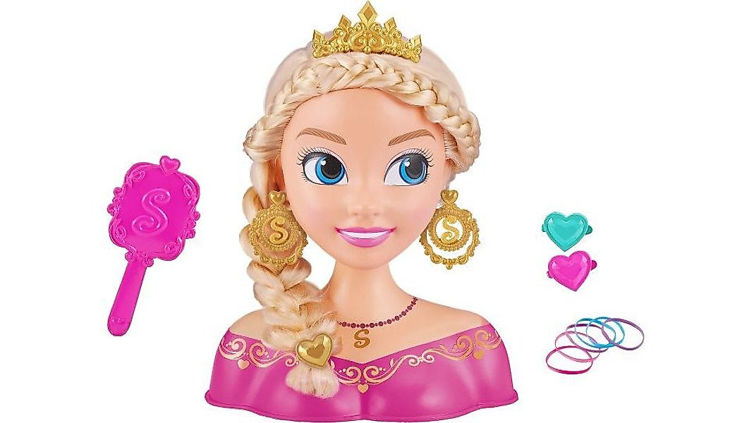 Puppenwagen Sparkle Girlz - Frisierkopf blonde Haare günstig online kaufen