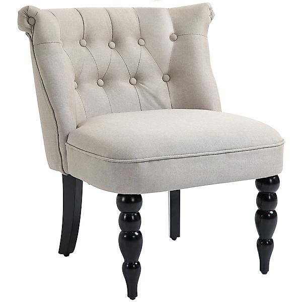 HOMCOM Sessel Polstersessel mit Knopfdesign günstig online kaufen