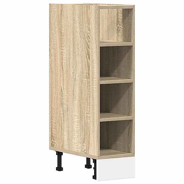vidaXL Unterschrank Sonoma-Eiche 20x44,5x81,5 cm Holzwerkstoff 854186 günstig online kaufen
