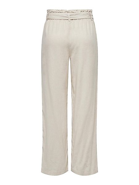 JDY Culotte "JDYSAY MW LINEN BELT PANT WVN NOOS", Sommerhose mit Leinen günstig online kaufen