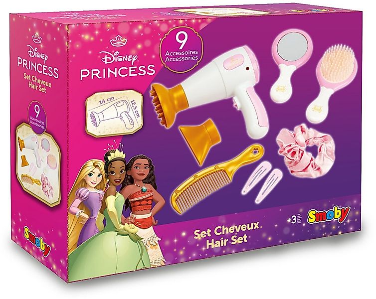 Smoby Spielzeug-Frisierkoffer Spielzeug Rollenspiel Disney Princess Haarsty günstig online kaufen