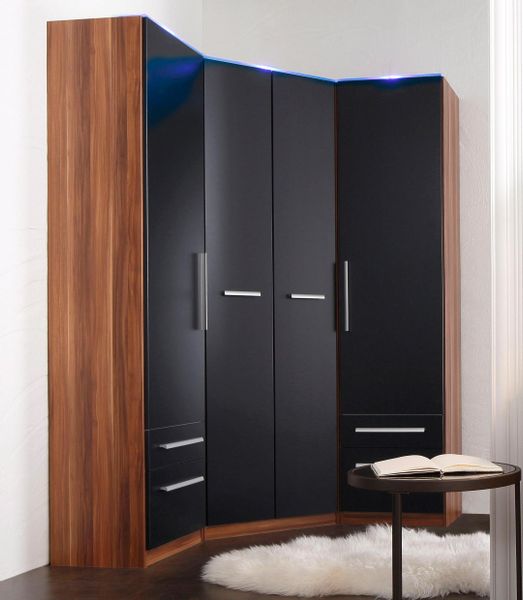 priess Eckkleiderschrank "Barcelona Kleiderschrank Ecklösung Raumwunder" in günstig online kaufen