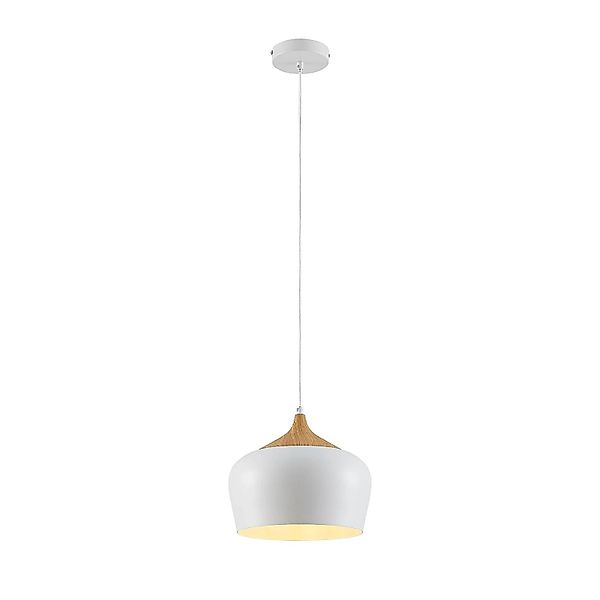 Lindby Pendelleuchte Vilsera 9639306 Skandinavisch in Weiß aus Metall 1-fla günstig online kaufen