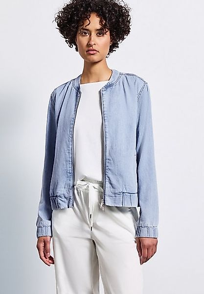 STREET ONE Blouson Jeans/Denim mit seitlichen Taschen günstig online kaufen
