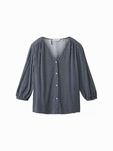 TOM TAILOR Blusentop printed V-neck blouse günstig online kaufen