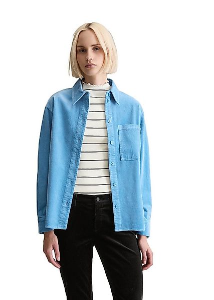 Marc O'Polo DENIM Langarmbluse aus mittelschwerem Cord-Stretch günstig online kaufen