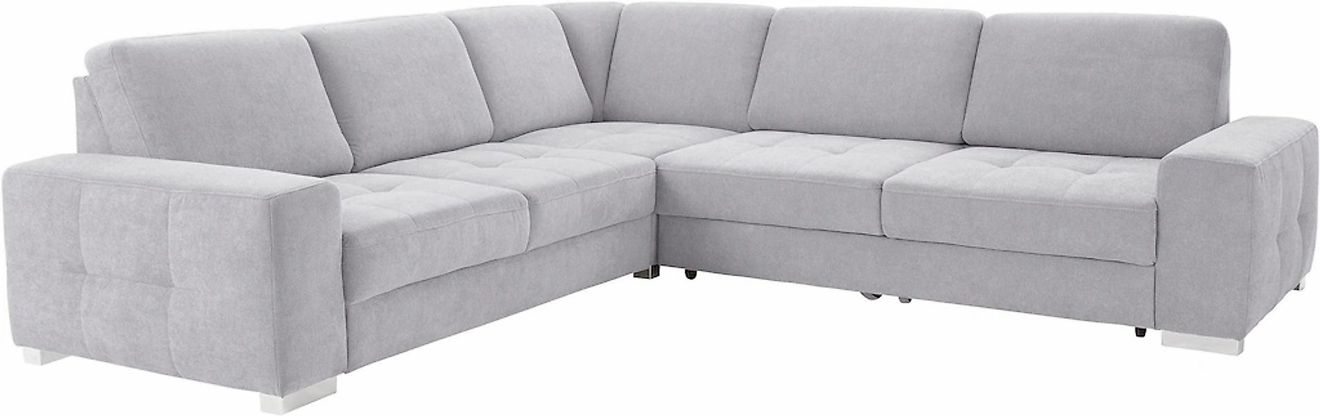 sit&more Ecksofa "Santorini L-Form", mit Federkern und Sitztiefenverstellun günstig online kaufen