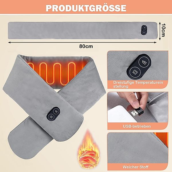 Rosnek Halstuch Beheizt, 3 Temperatur, USB, günstig online kaufen