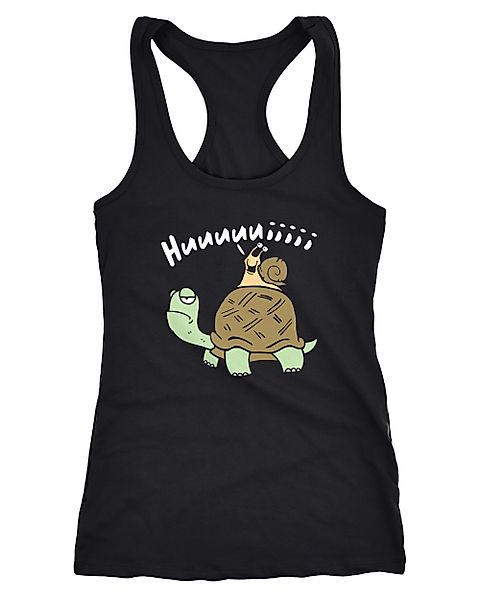 MoonWorks Tanktop Damen Tanktop Schildkröte Schnecke günstig online kaufen