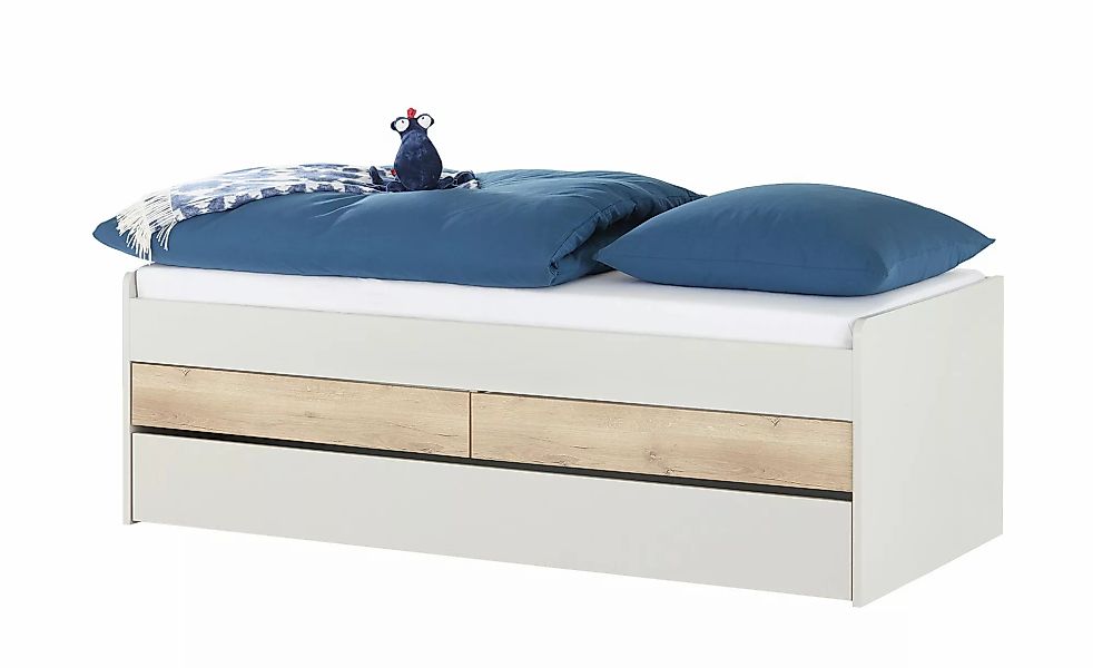 Duobett mit Stauraum  Grow Up ¦ grau ¦ Maße (cm): B: 97 H: 66 Betten > Bett günstig online kaufen