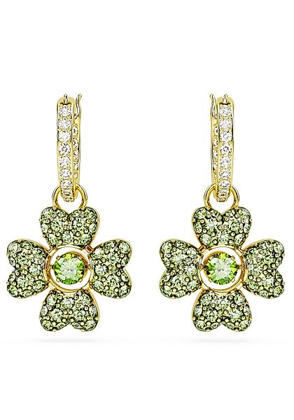 Swarovski Paar Creolen IDYLLIA, KLEEBLATT, 5670664, günstig online kaufen