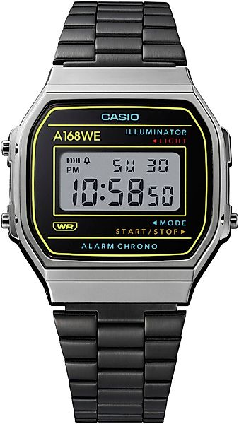 CASIO VINTAGE Chronograph A168WEHB-1AEF, Quarzuhr, Armbanduhr,Damenuhr, günstig online kaufen