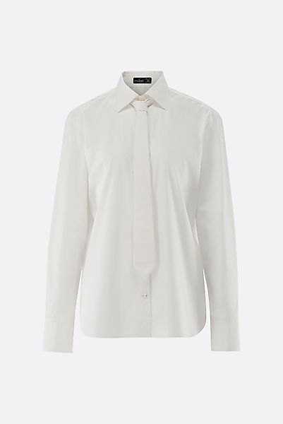 Hemdbluse mit abnehmbarer Krawatte günstig online kaufen