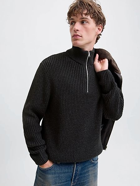 Jack & Jones Troyer "JORBLEECKER KNIT HALF ZIP BF" günstig online kaufen