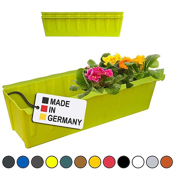 BURI Blumenkasten Blumenkasten Europaletten 2er-Set Hellgrün günstig online kaufen