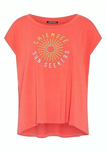Chiemsee Print-Shirt T-Shirt mit Schriftzug und Motiv 1 günstig online kaufen