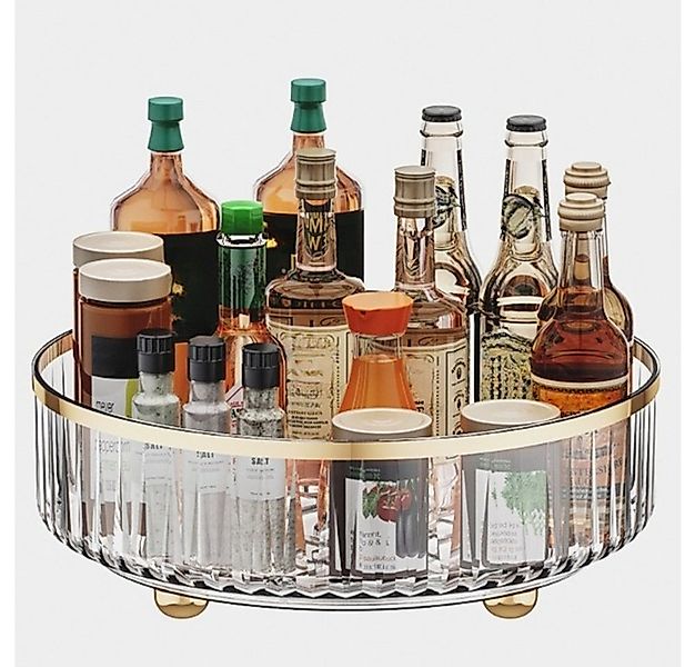 GarveeMore Küchenorganizer-Set Neue Küche Transparent 360Degree Rotating St günstig online kaufen