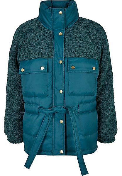 URBAN CLASSICS Winterjacke Urban Classics Damen Ladies Sherpa Mix Puffer Ja günstig online kaufen