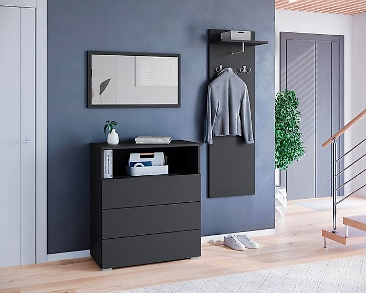 INOSIGN Garderoben-Set »PARIS/ TOKYO«, (Komplett-Set, 3 St.), Garderoben- S günstig online kaufen