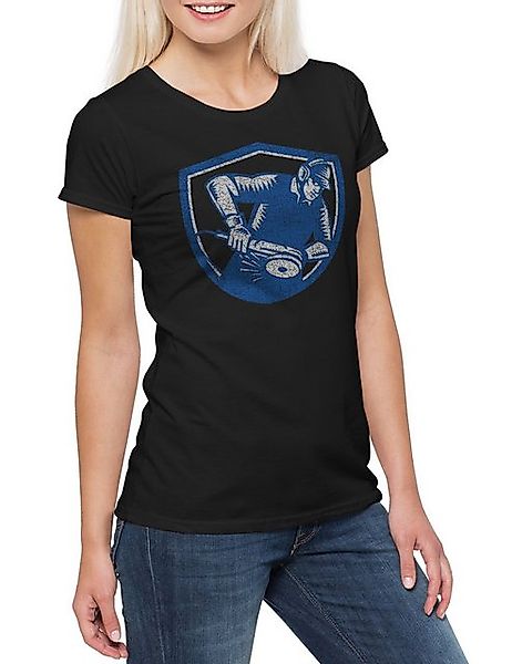 Urban Backwoods Print-Shirt Metal Worker IV Damen T-Shirt Schlosser Locksmi günstig online kaufen