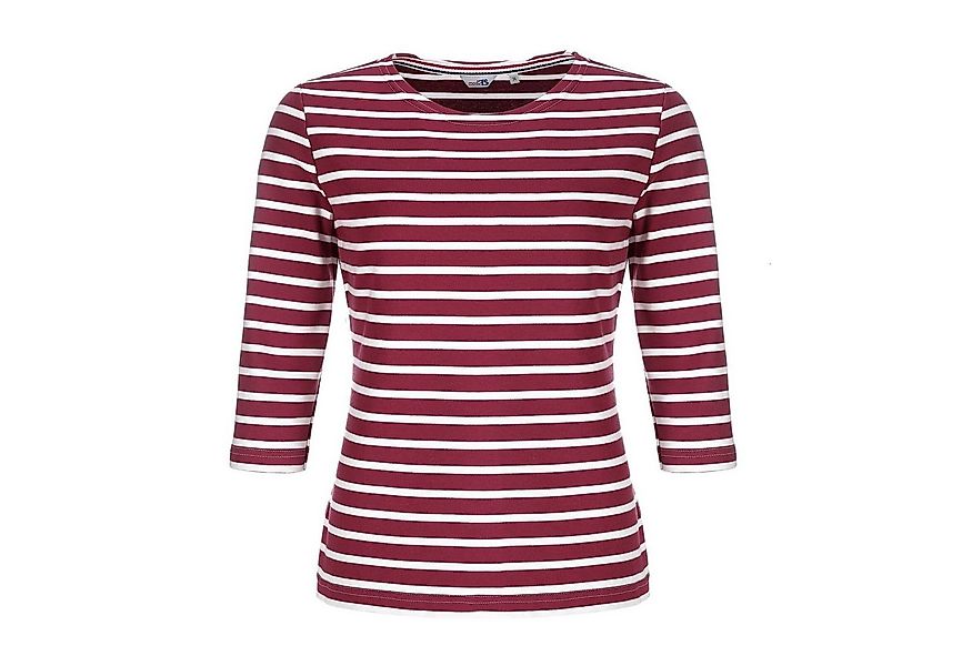 modAS 3/4-Arm-Shirt Bretonisches Damenshirt Rundhalsshirt mit Streifen aus günstig online kaufen