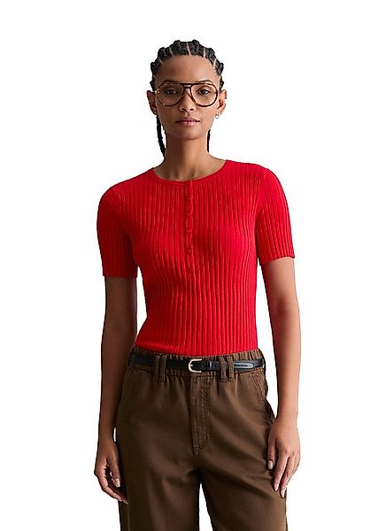 Marc O'Polo DENIM Kurzarmpullover aus LENZING™ ECOVERO™ günstig online kaufen