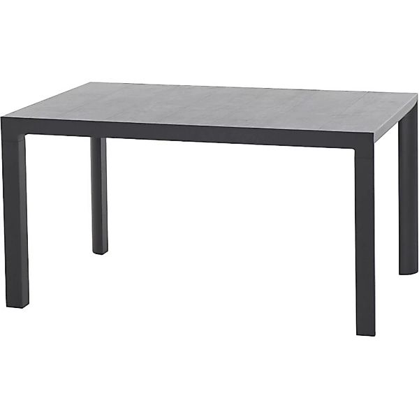 Siena Garden Tisch Silva 140 cm x 90 cm x 74 cm Wood-Grey günstig online kaufen