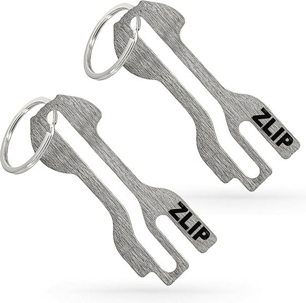 GD IMPORT Einkaufstrolley Zlip Einkaufswagenlöser Einkaufschip Edelstahl 2 günstig online kaufen